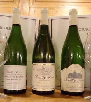 Cuvée Riquette 2016 * Pouilly-Fumé 2016 * Cuvée des Acoins 2014